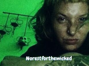 Norestforthewicked